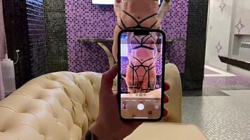 Hot Girl Makes Me Fuck Her Ass After Catching Me Jerking Off