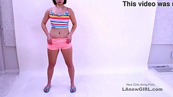 Cheerleader Teen Sucks Massive Black Cock Hard