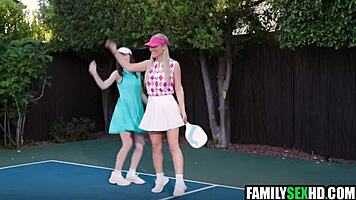 Pickleball Leads to Intense Foursome Sex