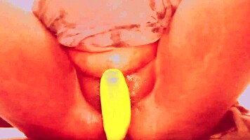 Village Girl Engages In Vegetable Fucking On Ranch