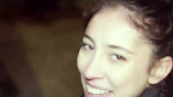 Cum inside me - tiny 18+ italian teen 18+ begs for breeding creampie