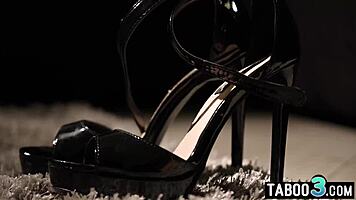 small titted latina milf enjoying hard cock in ass