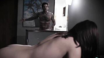 Innocent teen discovers first time anal with stranger in rough encounter