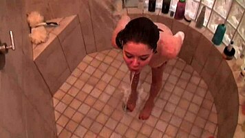 They move to office floor for smashing and jizzing on tits