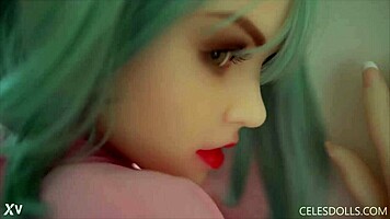 Sexy model flaunts nice boobs and curvy body