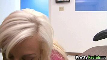 Amateur Blonde Facial Brooklyn Dayne 1 1 2