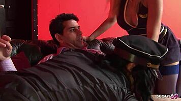 Brown And White Milf Bitches Diana Gold And Laura Lion At Hard Ffm Threesome Fuck With Old Guy To Swallow Cum