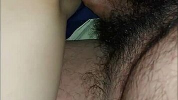 Ay papi, it hurts! Babysitter left alone with stepfather at night, homemade real