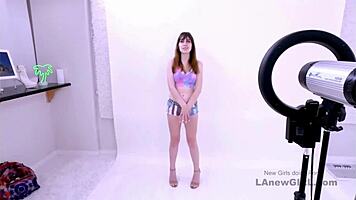 Irresistible Brunette Vixen Gets Fucked at Modeling Audition 😏