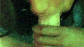 daddy porn boss gets blowjob close up by black slut 😈