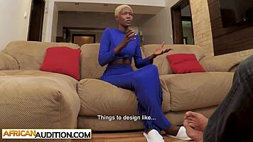 Ebony African Teen's Amazing Casting Debut