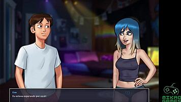 Summertime saga ep 89 - tirei a virgindade da eve a emo da escola