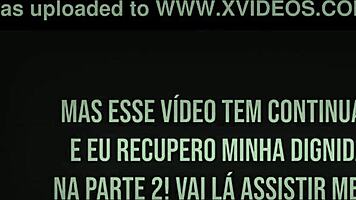 Pawg brasileira falls off bed fucking