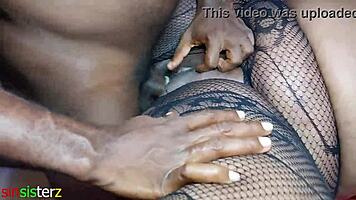 ebony bbw takes on bbc for massive cumshot! 💦🍆