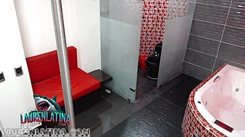 i hired a venezuelan in medellin for raw sex without condom, her big tits bouncing