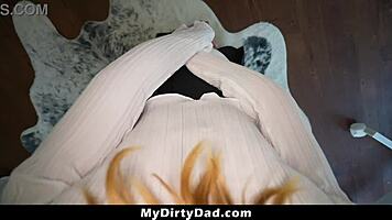 Cute And Slutty Girl Takes Care Of Sexual Needs And Saves Marriage With Her Body - Mydirtydad