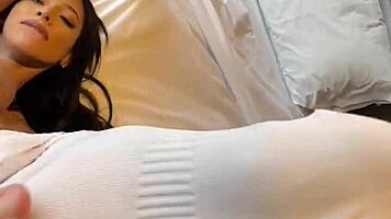 Petite Busty Latina Teen Gets Rough Backstage POV Deepthroat Riding Doggystyle Cum In Mouth