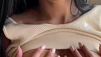 Petite Busty Latina Teen Gets Rough Backstage POV Deepthroat Riding Doggystyle Cum In Mouth