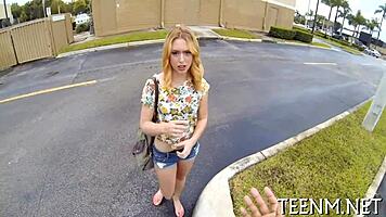 i saw this teen on paper street