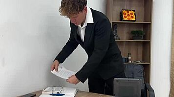 Petrovakathx Gets Fucked by Boss in Bedroom