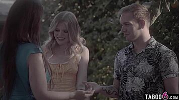 Syren De Mer And Teen Nikki Sweet Make Home Movie With Group Sex