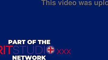 British college student edged and teased by her instructor