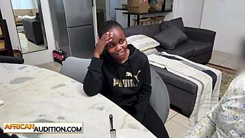 Black Teen Casting Fuck