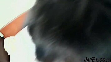 Young japanese step sister in her first sex video