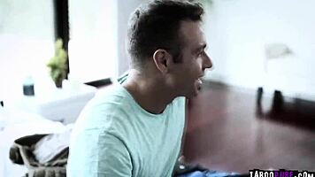 Horny Chad White Gives Lesbian Uma Jolie a Hot Sex Lesson!