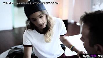 Horny Chad White Gives Lesbian Uma Jolie a Hot Sex Lesson!