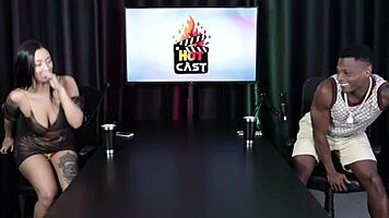 i measured the hot brunette's ass size and it was perfect