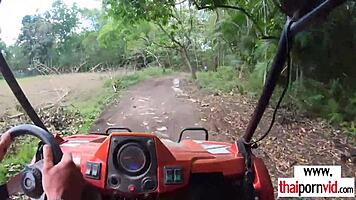 Guy Explores Intimate Moments with His Amateur Thai Teen Girlfriend's Fresh Asian Delights