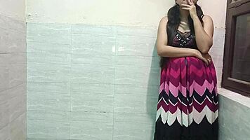 desi indian step father punishes young step daughter for smoking