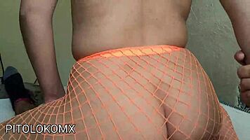 Amiga Atrevida in Red Stockings!