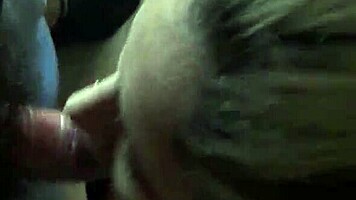 Latina Maid Gagging on Cock