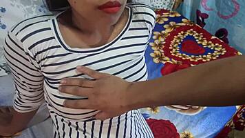 yo check this big ass ex girlfriend in sexy dress doggy fucked by boyfriend