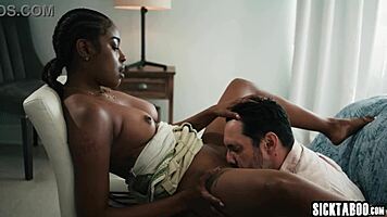 destiny mira's huge ass ebony teen pounded roughly