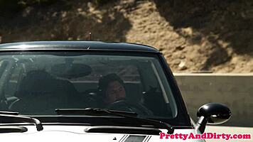 fantasy teen model deepthroats hard cock in close-up taboo