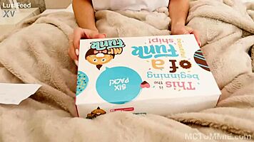 Innocent-looking tattooed Stephanie Moon gropes tight pussy solo like a naughty neighbor