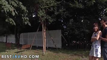 yuuka kaede hardcore outdoor banging shaved japanese pussy uncensored