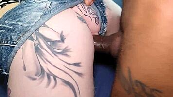 short shorts tease to bbc ass pounding 🍑🔥💦