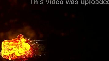 kami yammy takes triple anal pounding with piss and cum gulp