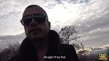 i covered that redhead's belly in cum after cash fuck