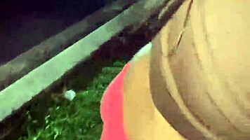 Heart-pounding thrill catches me fucking stranger intensely on street