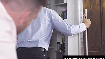 stepdads blast hot loads on nikki sweet alessia luna faces