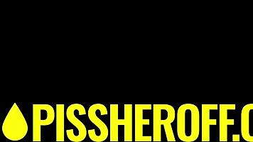 Blonde Latina Teen Kneels For Sloppy Cock Sucking And Piss