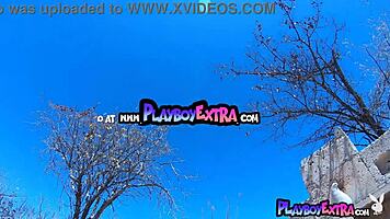 petite katherinne sofia strips tiny silver bikini outdoors 🌴