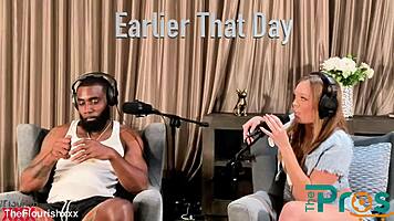 katie kush rides big black cock in threesome