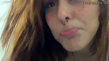 Prostitute whore tempts with fat body after failed deal for sushi fuck