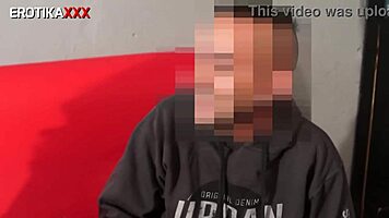 sadira hotwife chokes on cocks in wild gangbang interview